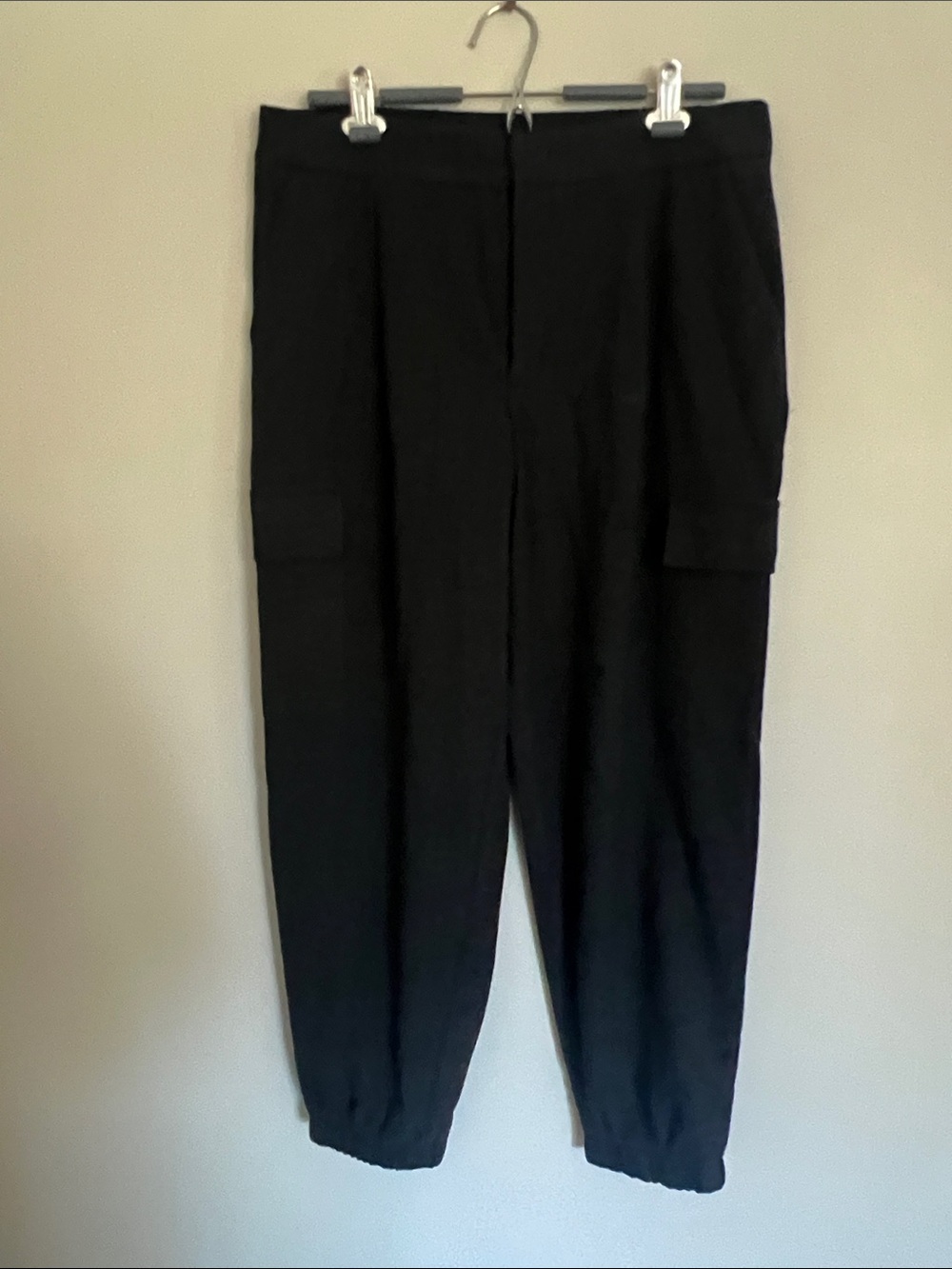 a new day Black Cargo Jogger Pants